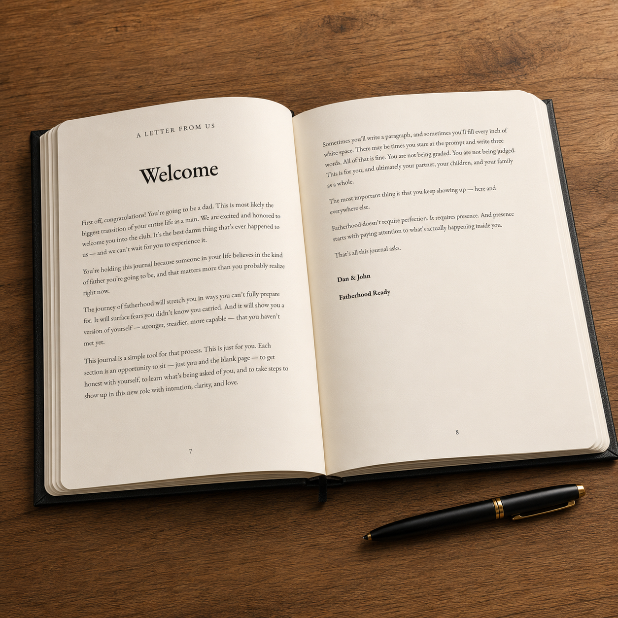 Fatherhood Ready Journal (Pre-Order)
